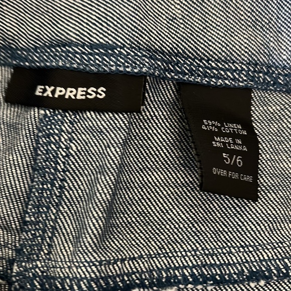 Express blue/gray pants size 5/6 - Picture 3 of 5